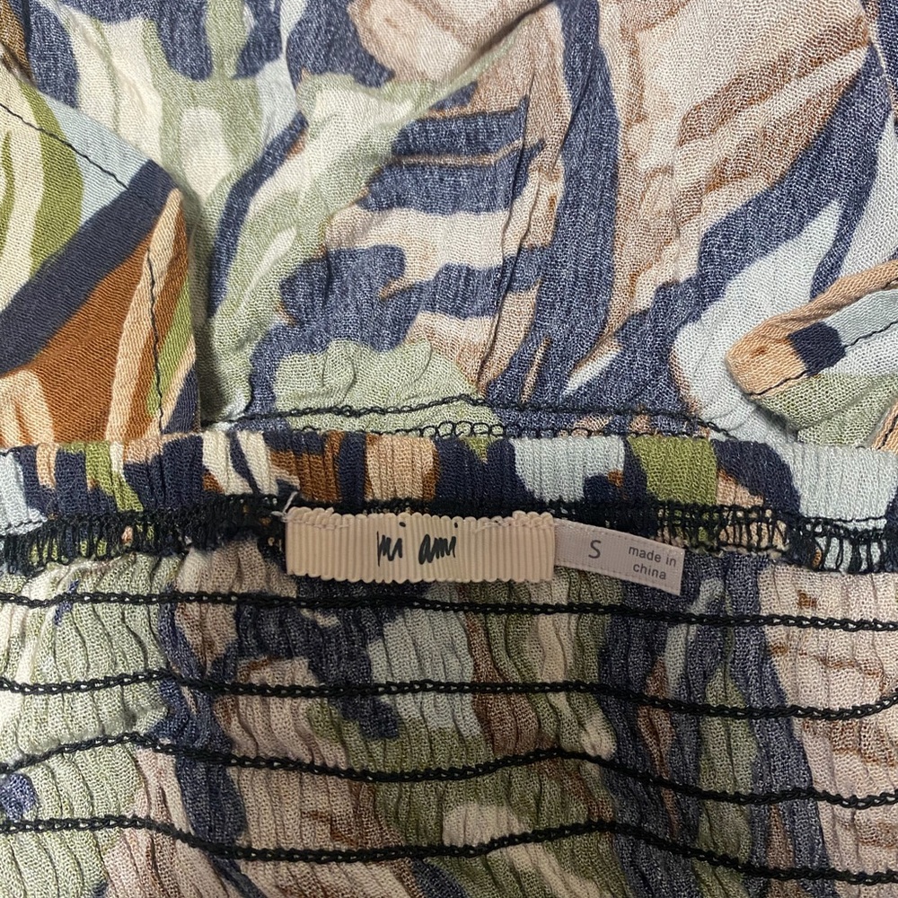 Miami Multicolor Patterned Halter Top - Picture 3 of 3